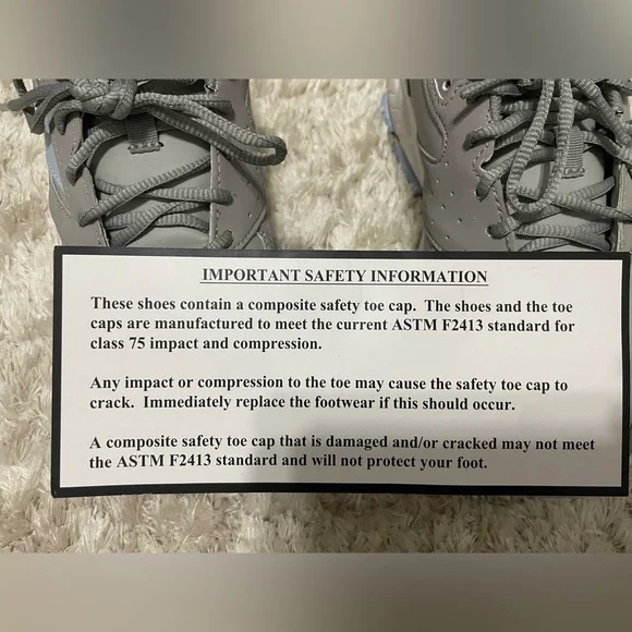 Composite Toe Met Guard Safety Shoes - Picture 5 of 8